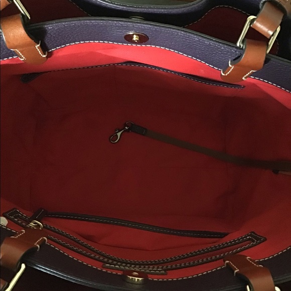 Dooney & Bourke Pebble Leather Flynn Shoulder Bag - Picture 6 of 8